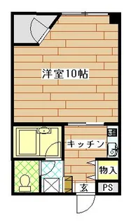 クリスタルガーデン【3階】の間取り