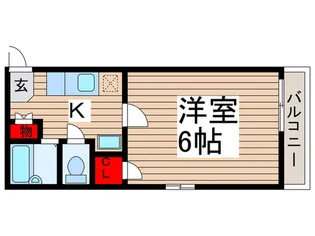 b´CASA薬園台re-born【2階】の間取り