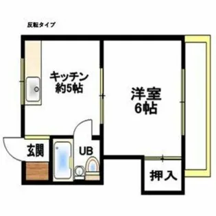 コーポ吉田【1階】の間取り