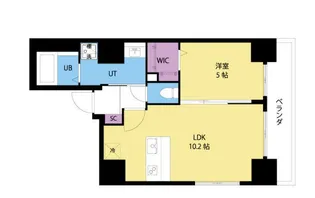 神奈川県横浜市西区中央2【マンション】の間取り