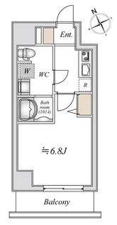 千葉県船橋市東中山2【マンション】の間取り
