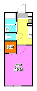 埼玉県狭山市中央1【アパート】の間取り