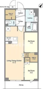 KDXレジデンス田園調布南【1階】の間取り