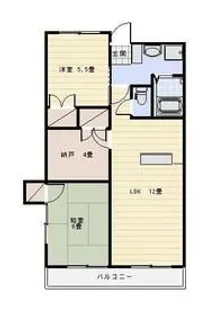 323BLD【3階】の間取り