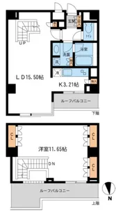 レジデンス白金コローレの間取り