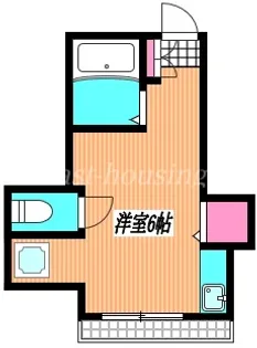 1Rの間取り画像