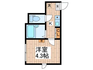 アリオール東六郷【3階】の間取り