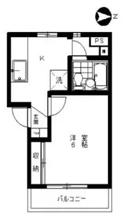 秋元第2ビル【4階】の間取り