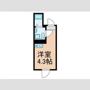 HJ PLACE 中野【3階】の間取り