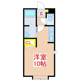 Cube 9【2階】の間取り
