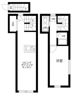 Cスクエア矢口【2階】の間取り