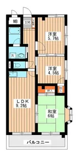 ラフィネ【2階】の間取り