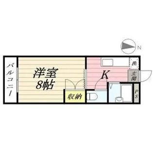 第7磯部コーポ【3階】の間取り