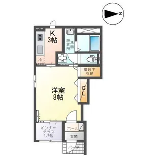 リヴィエール【1階】の間取り