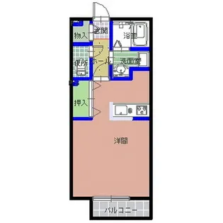 アークM【1階】の間取り