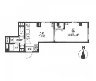 東京都墨田区緑1【マンション】の間取り