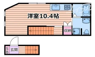 アウローラコート【2階】の間取り