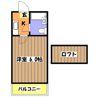 プラザ・ドゥ・プラシッド【2階】の間取り