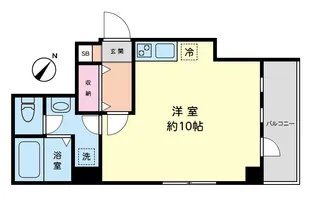 マイメゾン行徳駅前【5階】の間取り