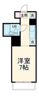 シェルティ二子【2階】の間取り