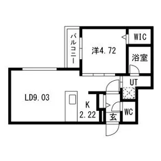BASE N33【4階】の間取り