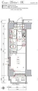 SYNEX UENO-MATSUGAYA【13階】の間取り