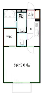 東京都三鷹市野崎3【アパート】の間取り