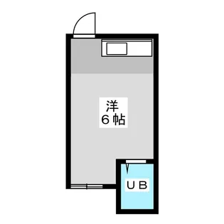 遠藤コーポ【4階】の間取り