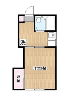 コーポ秋元【1階】の間取り