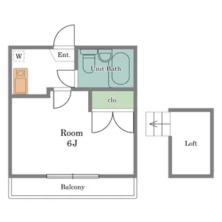 コートM&A Part1【1階】の間取り