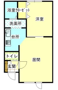 ガッシュ【2階】の間取り