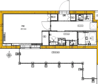 東京都練馬区東大泉1【マンション】の間取り