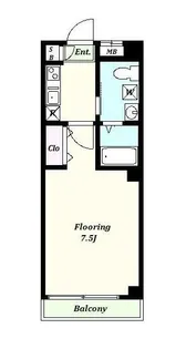 東京都中野区弥生町3【マンション】の間取り