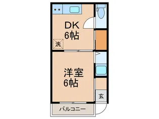 いつみ荘【1階】の間取り
