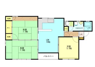 三重県伊勢市八日市場町【一戸建】の間取り