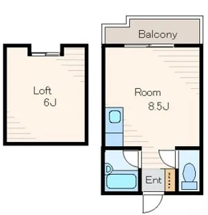 ベルメゾン亀戸【4階】の間取り
