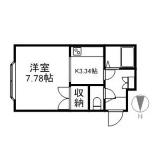 PLAZA IN 912【4階】の間取り