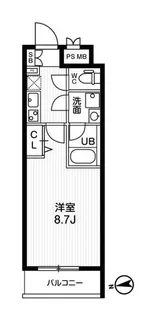 東京都墨田区向島5【マンション】の間取り