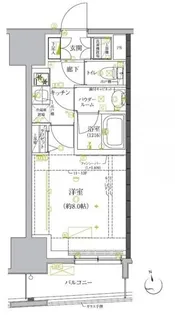 クレイシア板橋モデルノ【9階】の間取り