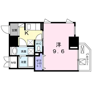 東京都新宿区西新宿7【マンション】の間取り