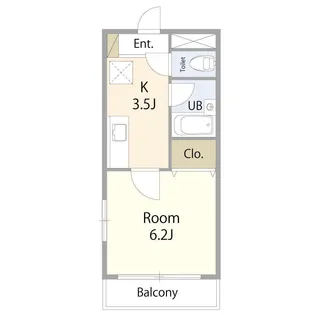 コウジィコート【2階】の間取り