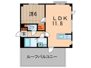 Riraあゆみが丘【5階】の間取り