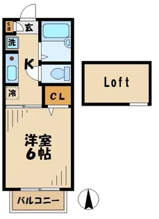 パノラマタウン【2階】の間取り