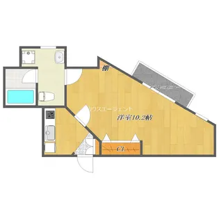 オルハレI【2階】の間取り