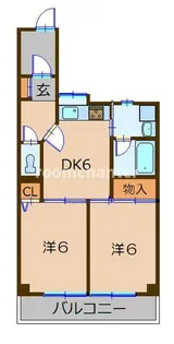 ライオンズマンション天王町第3【5階】の間取り