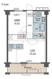 ラグゼナ和光【1階】の間取り
