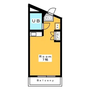 祥福マンション赤松【5階】の間取り