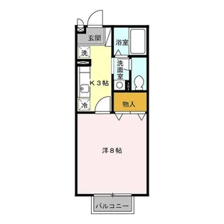 セレーノA【2階】の間取り