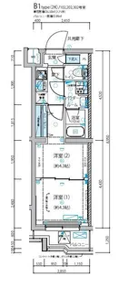 メインステージ成増II【1階】の間取り
