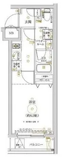 LUMEED横濱山手【5階】の間取り
